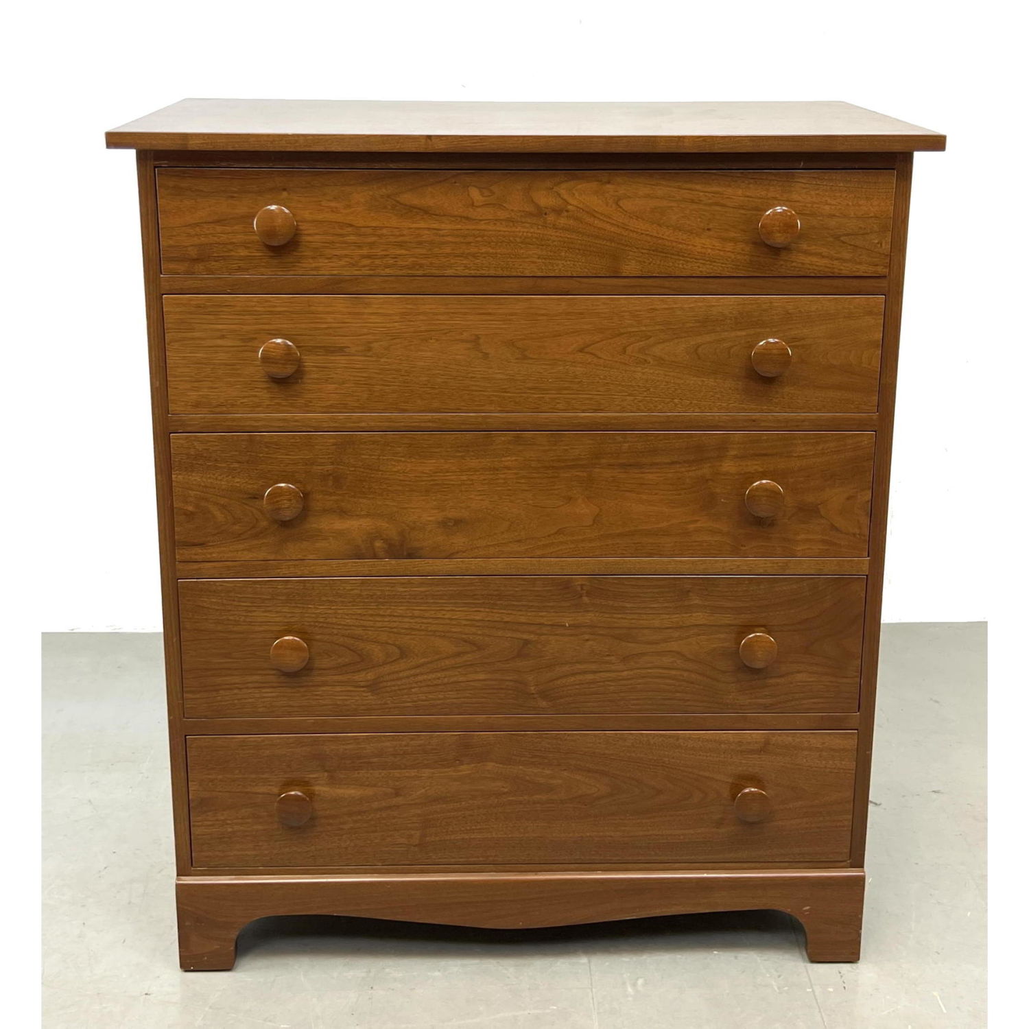 Cherry Tall Chest Dresser Chest.