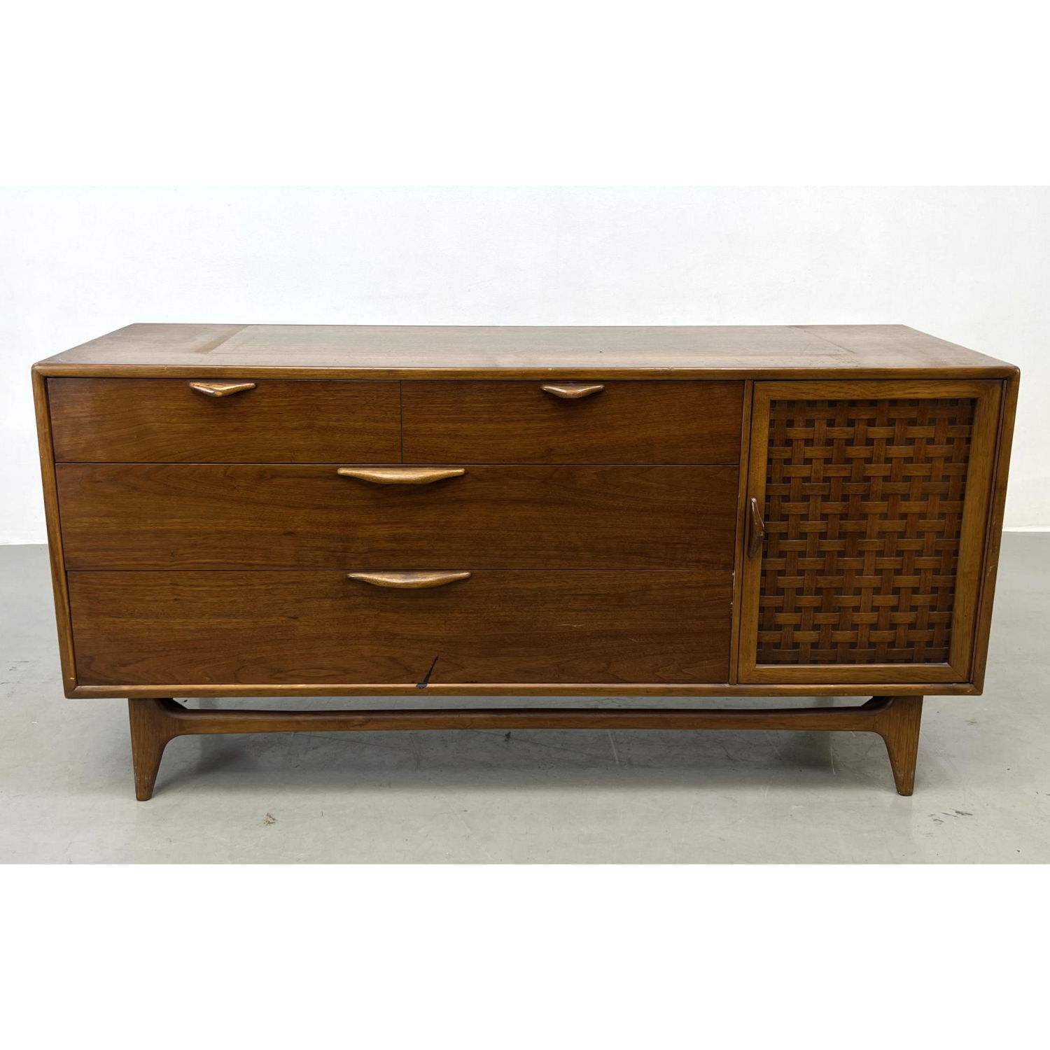 LANE American Modern Walnut Credenza 2b88ae