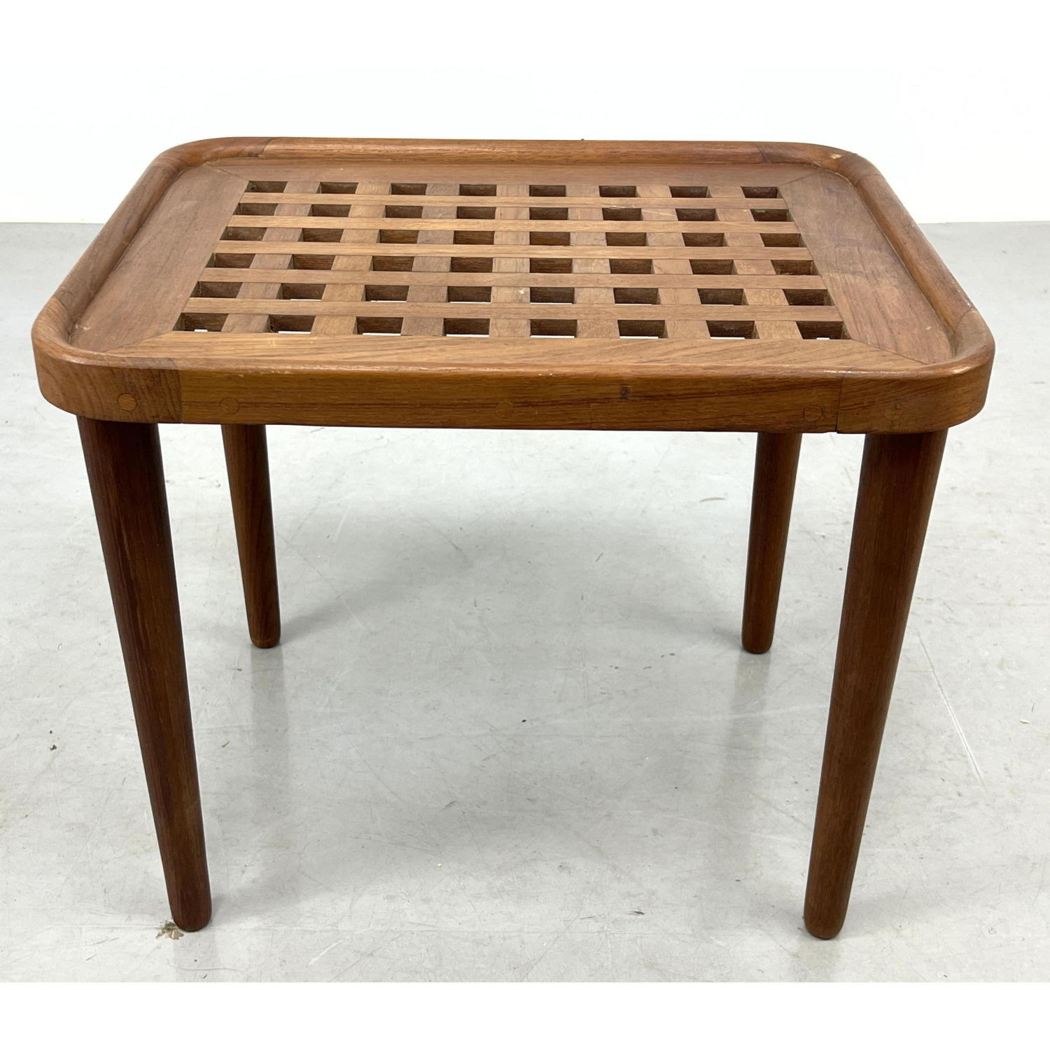 Danish Modern Teak Lattice Design 2b88ee