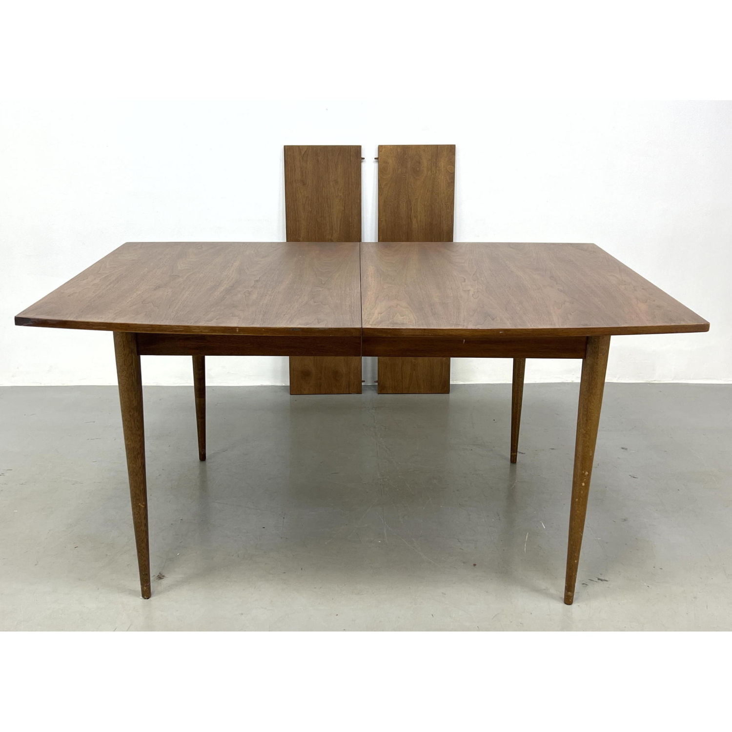 Walnut mid century dining table