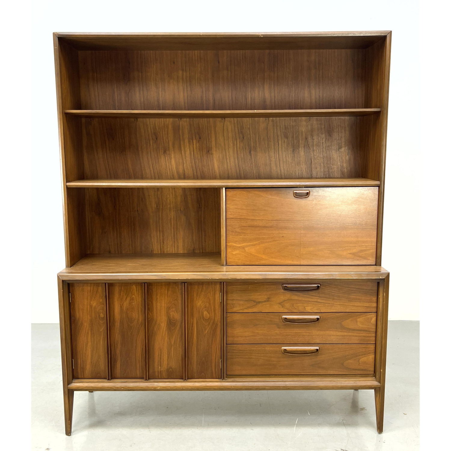 American Modern Bookcase Sideboard