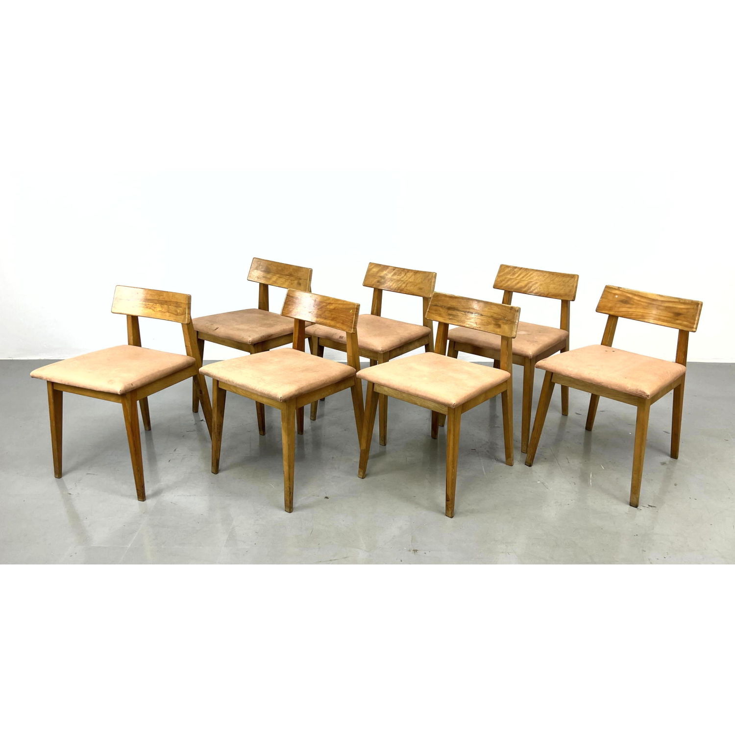 Set 7 Janet Rosenblum dining chairs