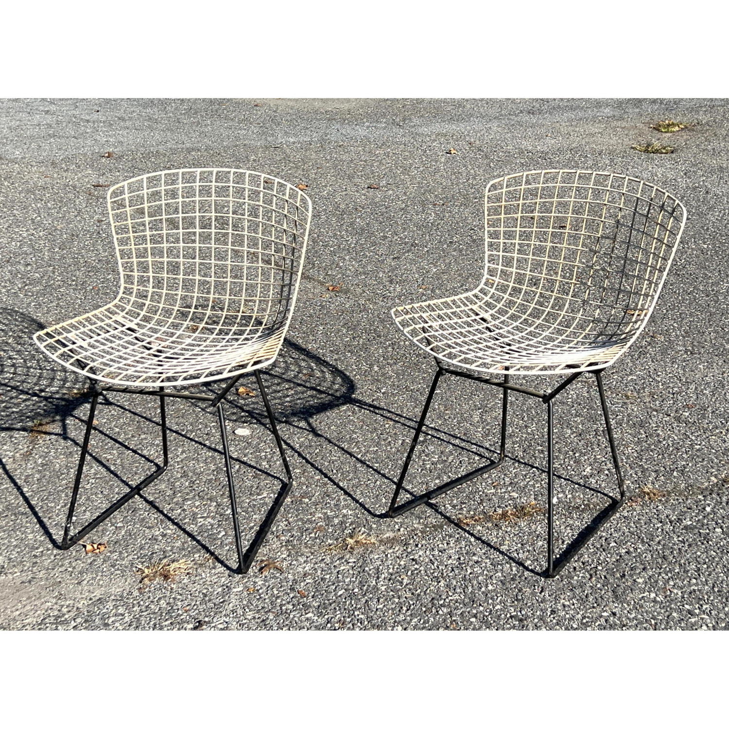 Pair Harry Bertoia Side Chairs  2b8955