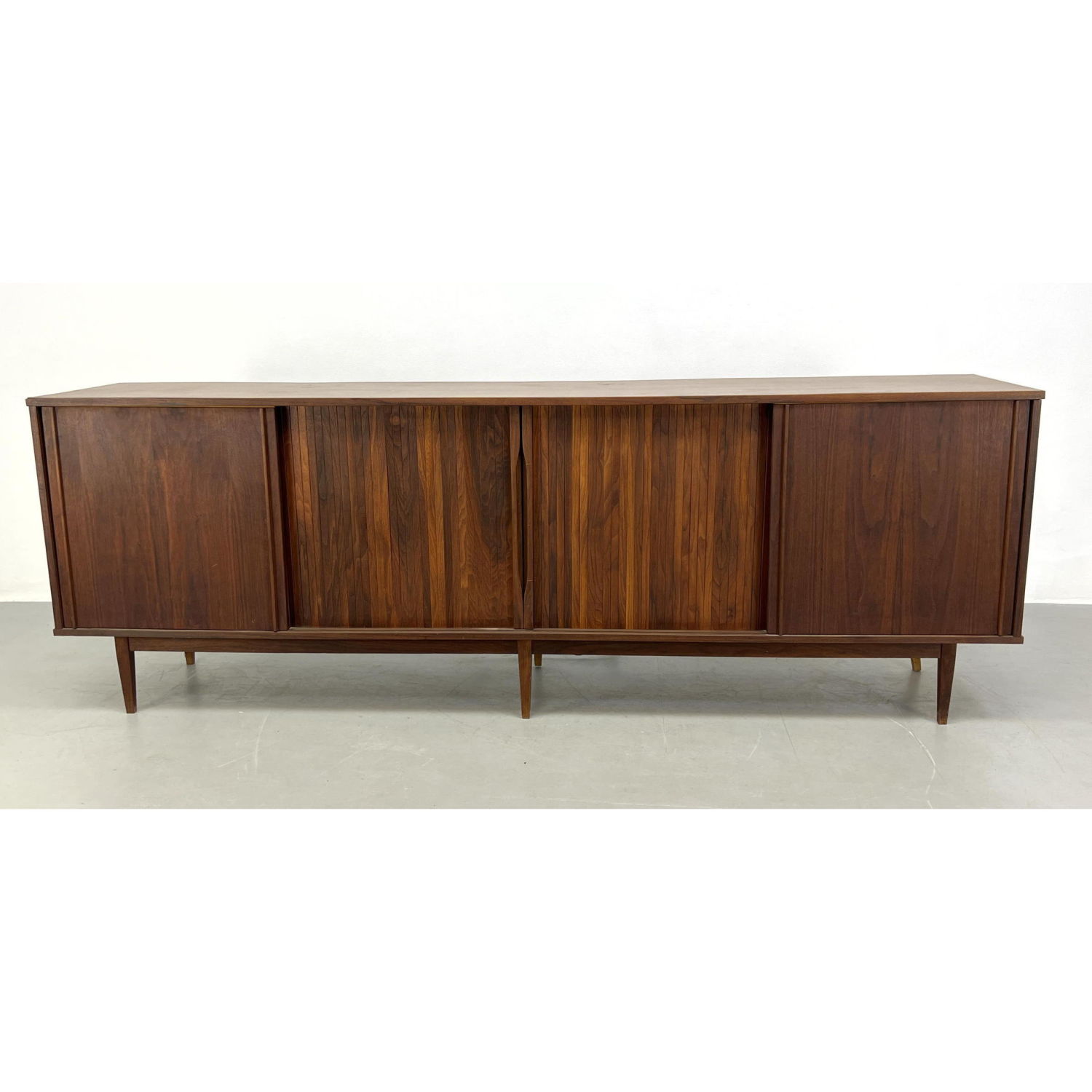 Modernist Walnut Credenza Stereo 2b89d4