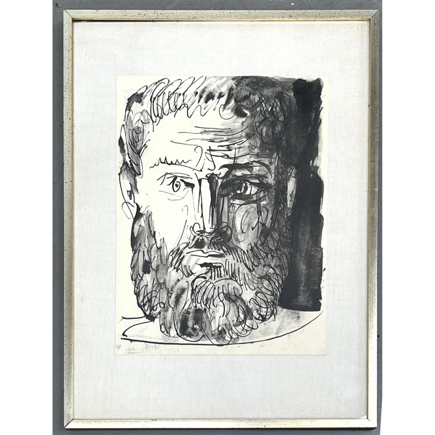 PABLO PICASSO lithograph Print.