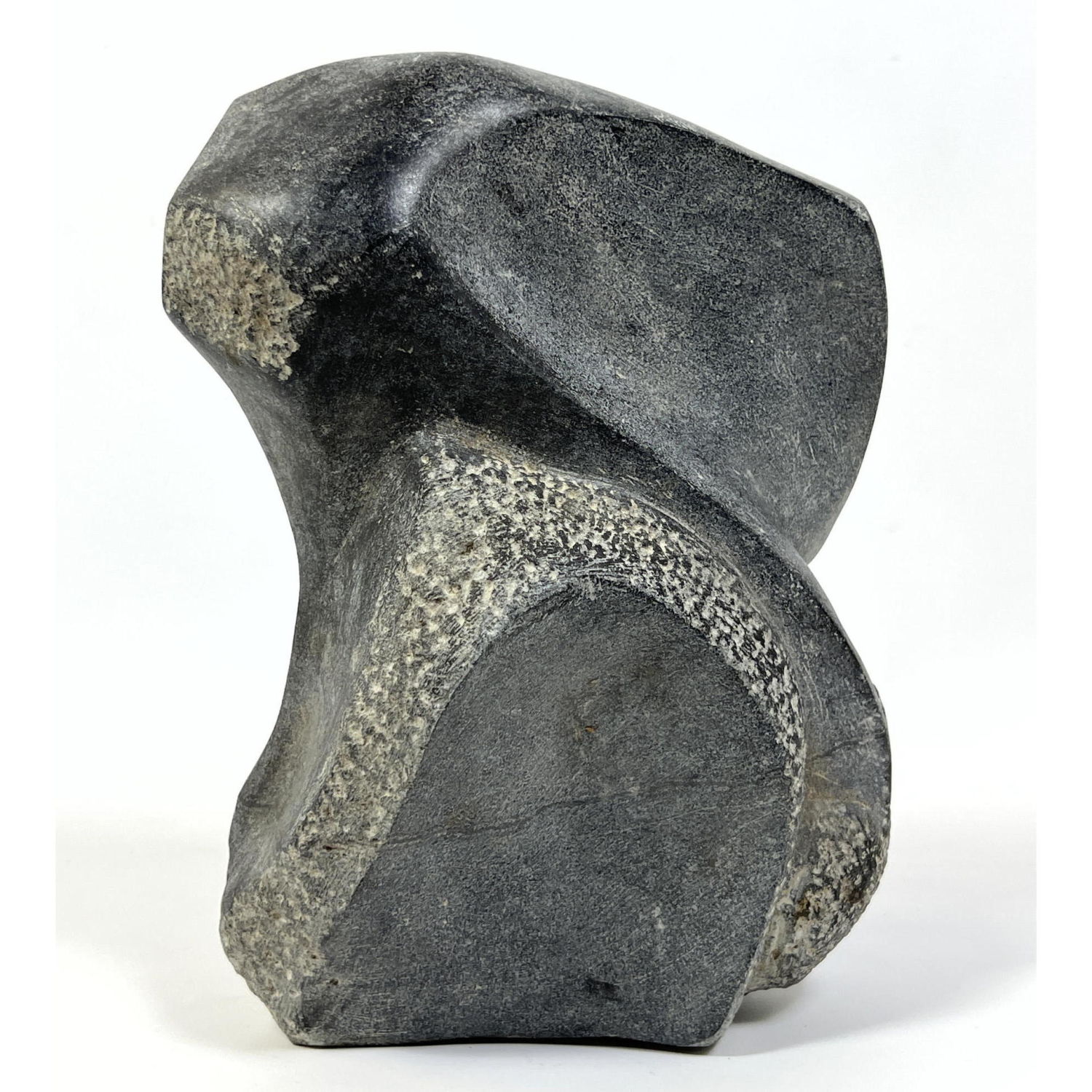 Carved Stone Abstract Modernist