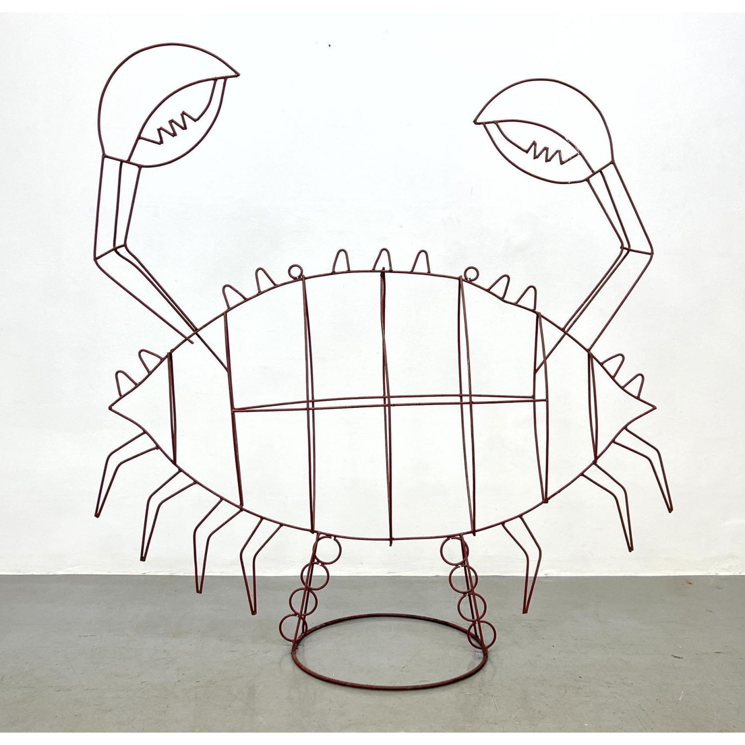 Large Oversized Outdoor Metal Crab 2b8ae3