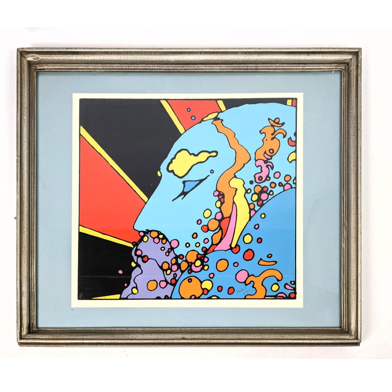 PETER MAX 72 Signed Lithograph