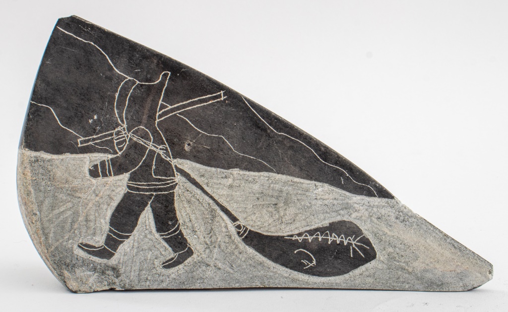 CANADIAN INUIT ESKIMO CARVED STONE