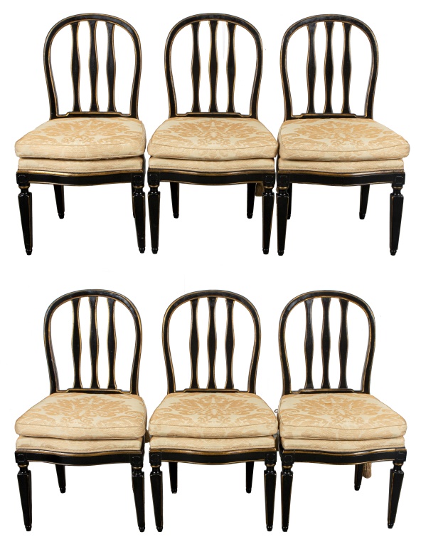 REGENCY STYLE PARCEL GILT EBONIZED 2bb646