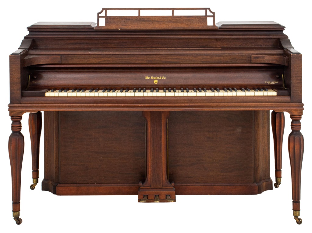 WM KNABE & CO. UPRIGHT PIANO, C.