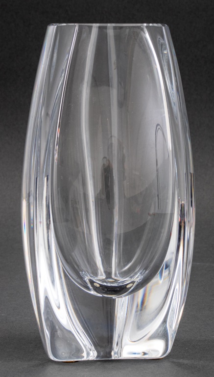BACCARAT CLEAR CRYSTAL VASE Baccarat 2bb6f0
