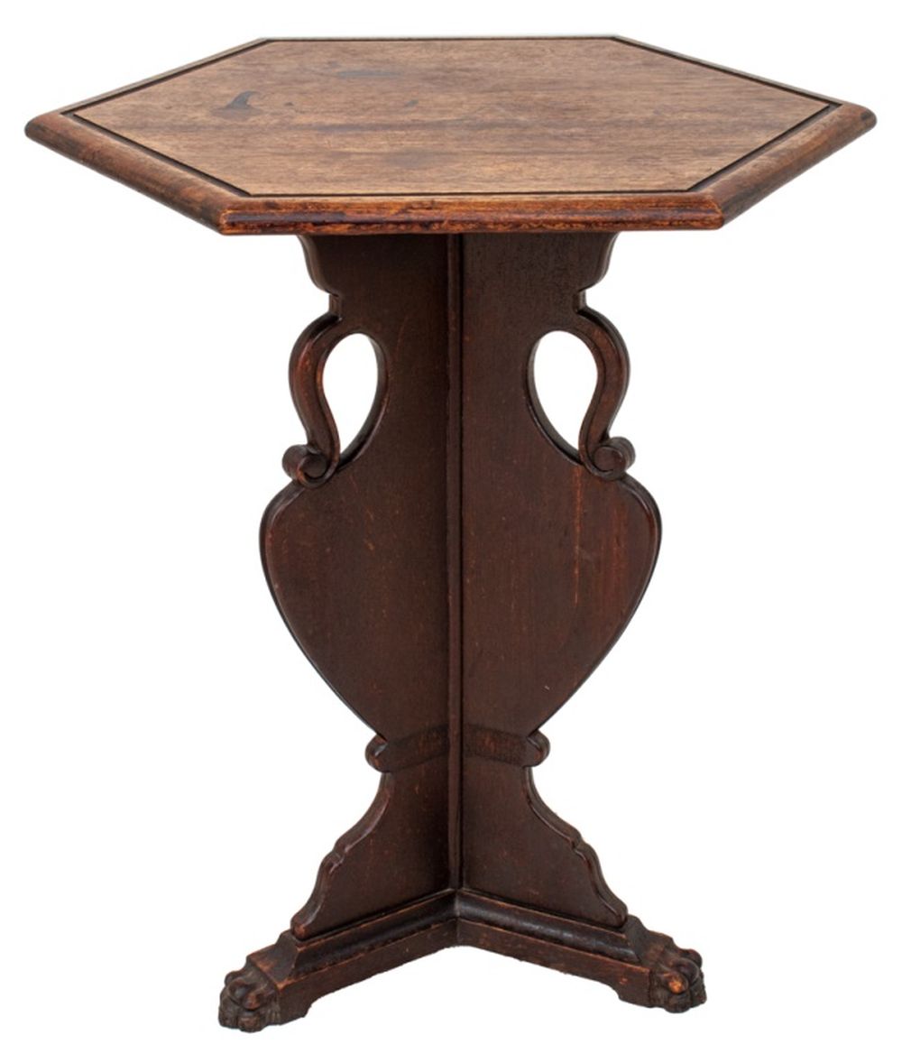 RENAISSANCE REVIVAL HEXAGONAL MAHOGANY 2bb760