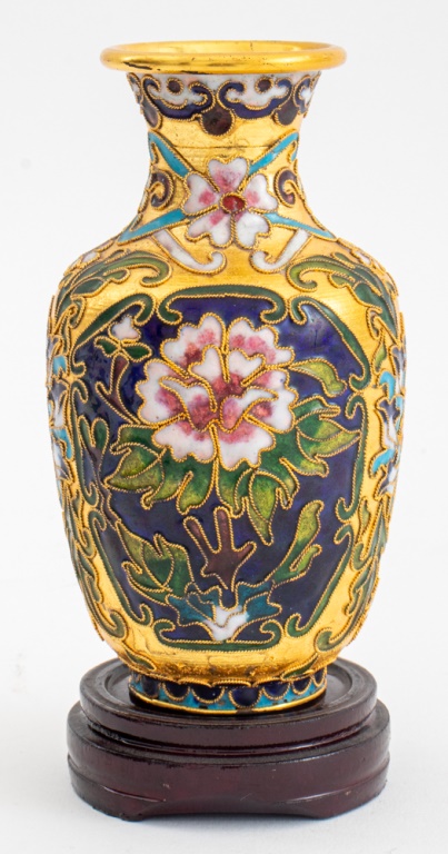 CHINESE CLOISONNE ENAMEL MINIATURE