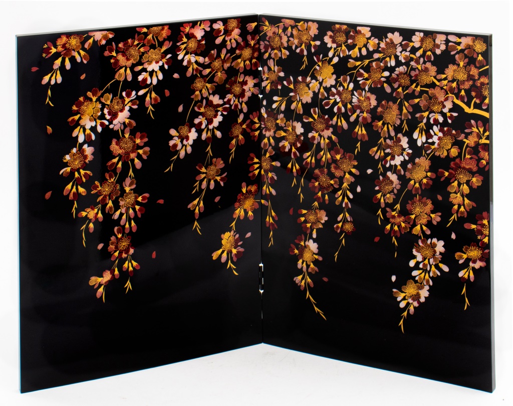 JAPANESE CHERRY BLOSSOM TABLE FOLDING 2bb7ea