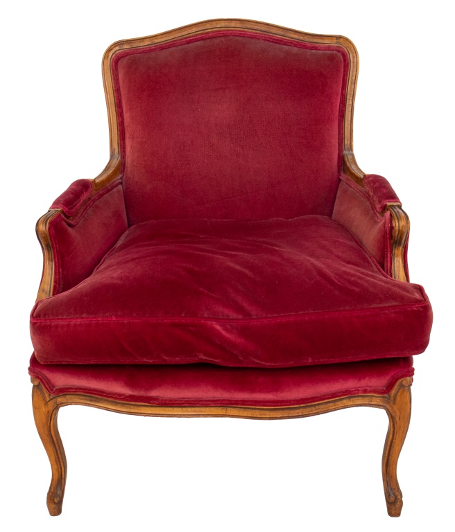 LOUIS XV STYLE UPHOLSTERED ARMCHAIR 2bb803