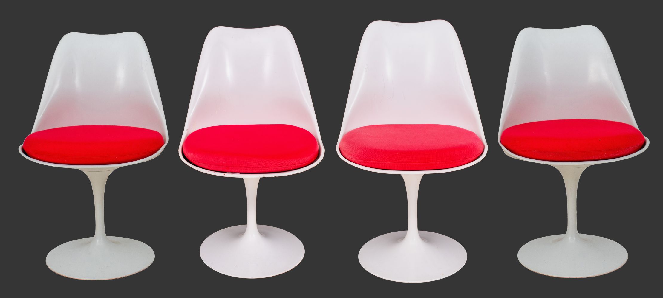 EERO SAARINEN FOR KNOLL WHITE TULIP 2bb8ea