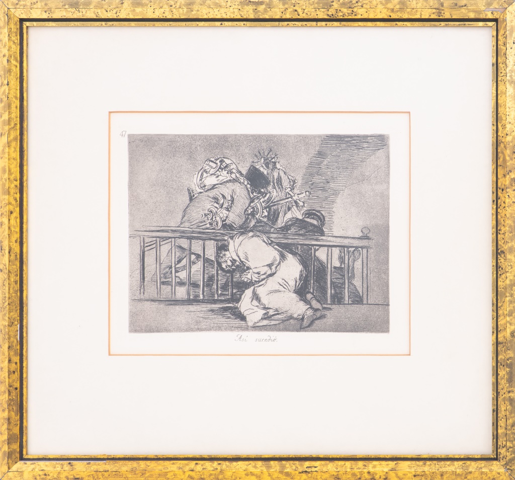 FRANCISCO GOYA ASI SUCEDIO ETCHING 2bb933