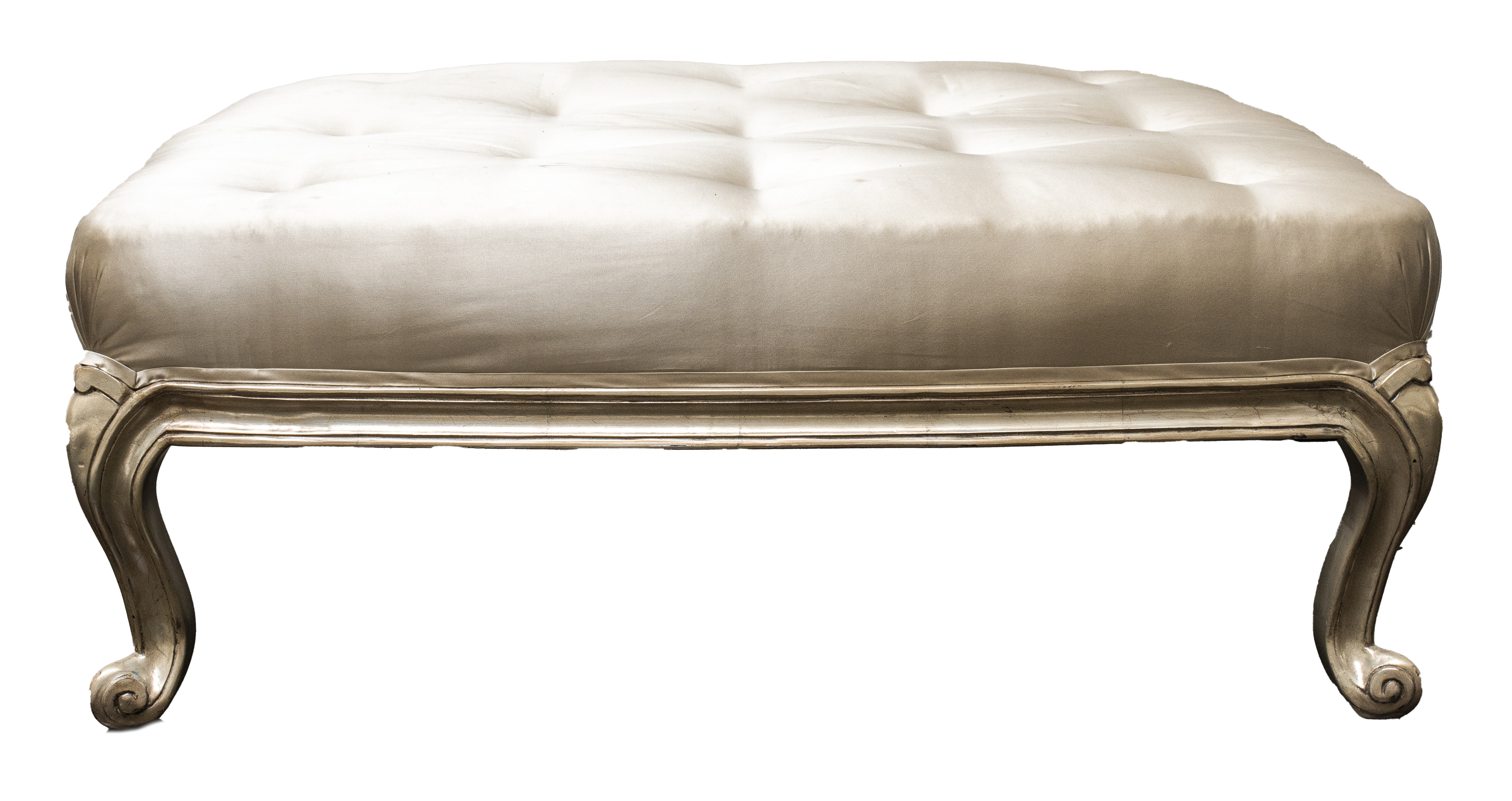 LOUIS XV STYLE LARGE SILVERED WOOD 2bb989