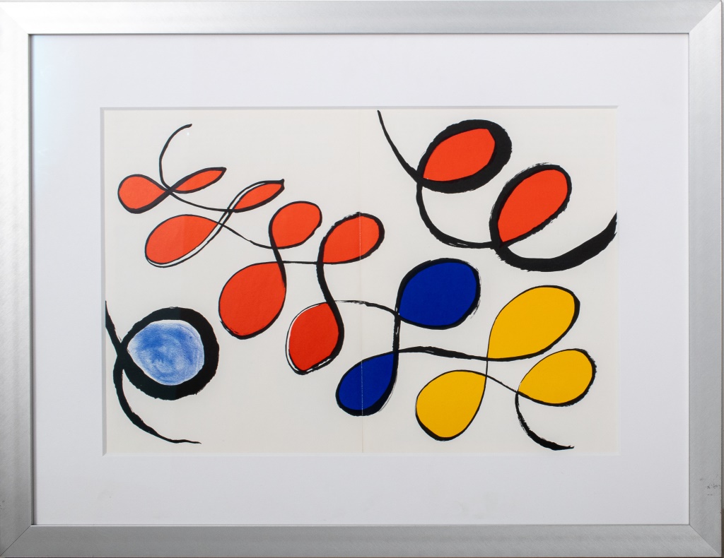 ALEXANDER CALDER DERRIERE LE MIROIR