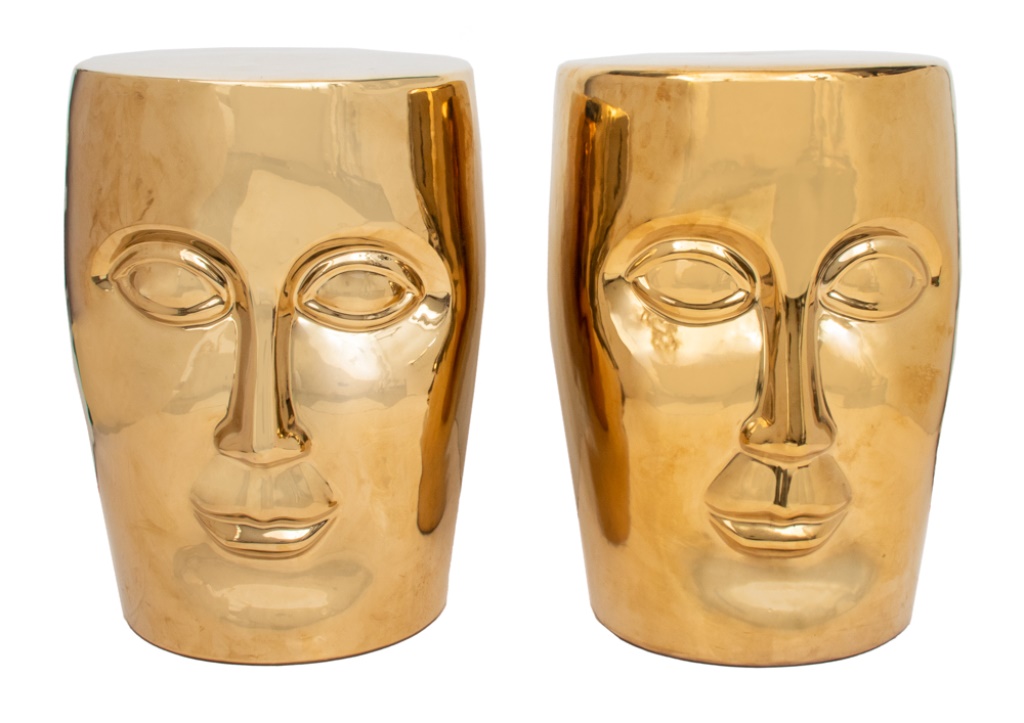 PHILIPPE STARCK BONZE GILT CERAMIC 2bbac9