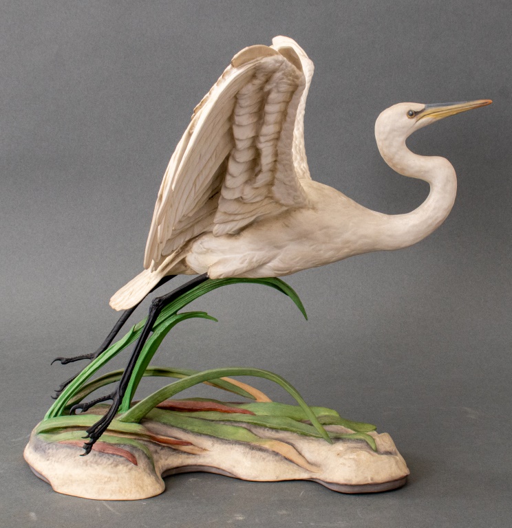 BOEHM STUDIO PORCELAIN THE GREAT EGRET