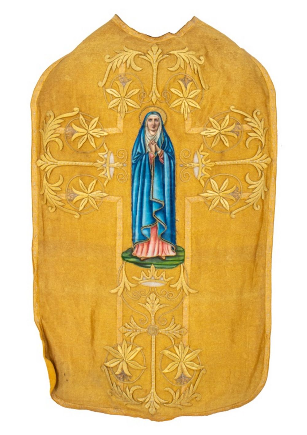 FRENCH CLOTH OF GOLD CHASUBLE,