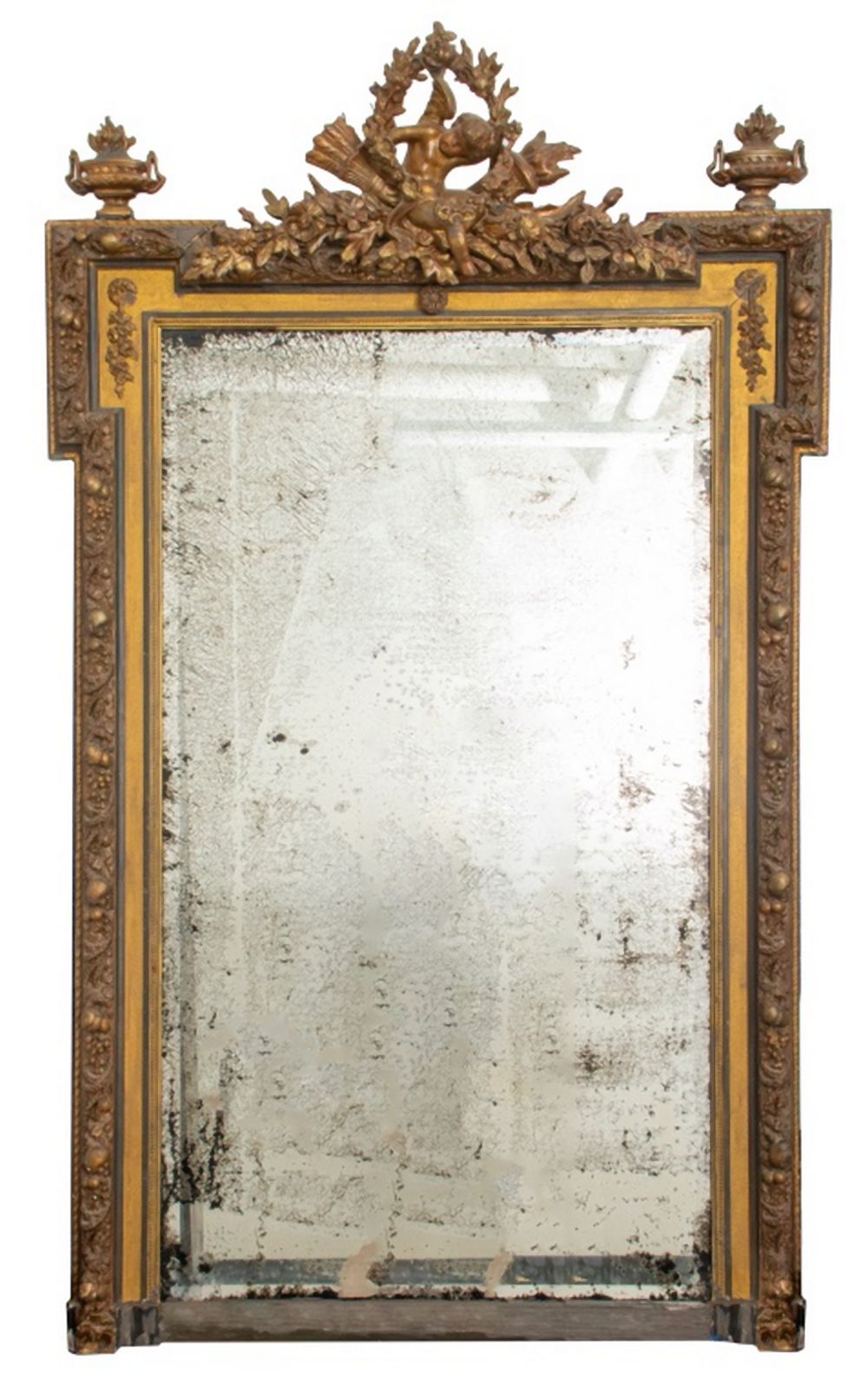 MONUMENTAL LOUIS XVI GILT WOOD 2bbb4e