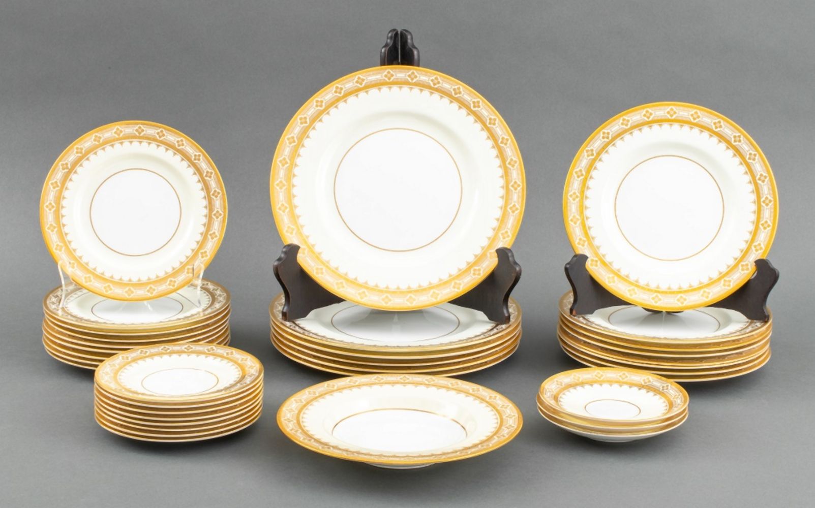 MINTON FOR TIFFANY & CO., GILT AND CREAM