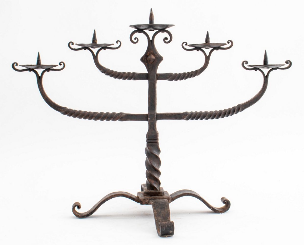 SPANISH WROUGHT IRON FIVE LIGHT 2bbbb2