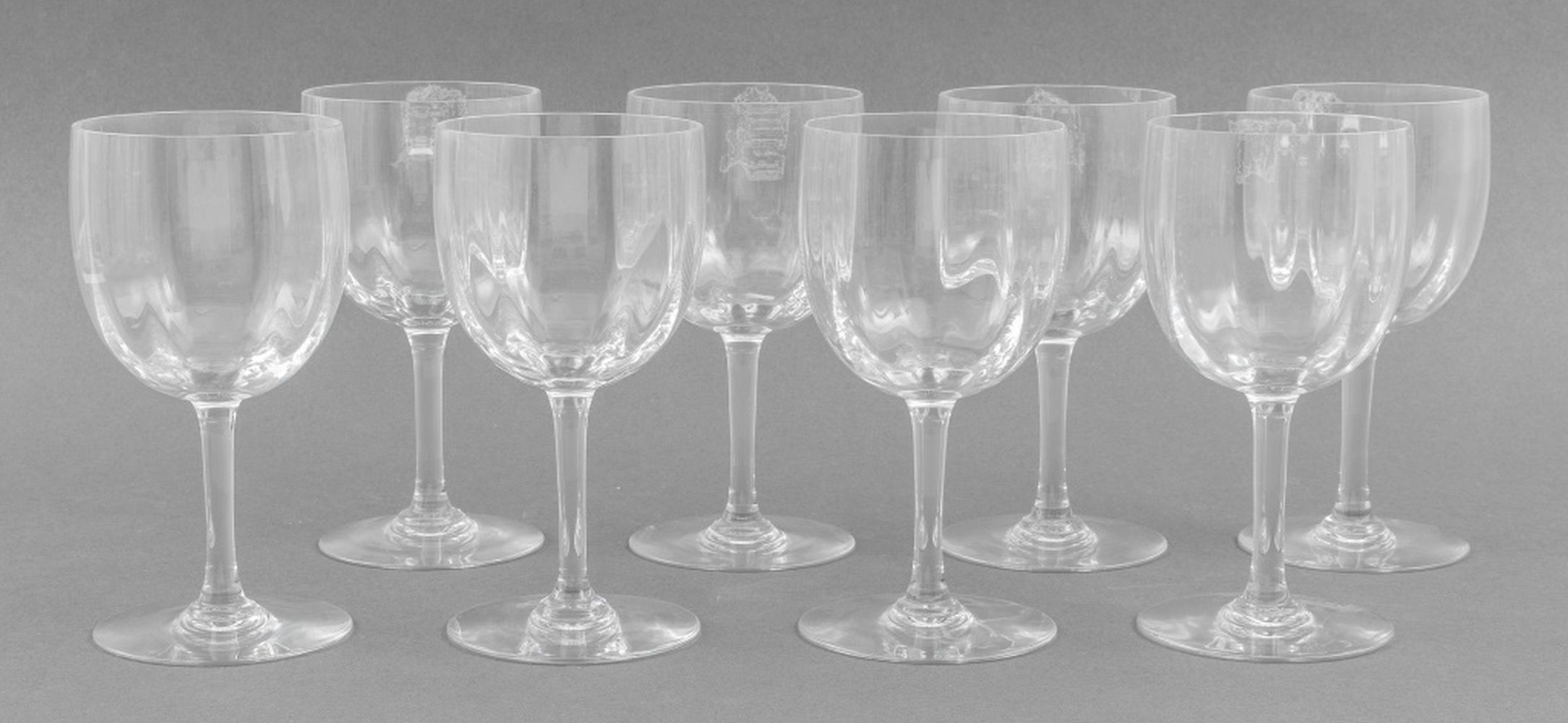 BACCARAT CRYSTAL RED WINE GLASSES  2bbc94