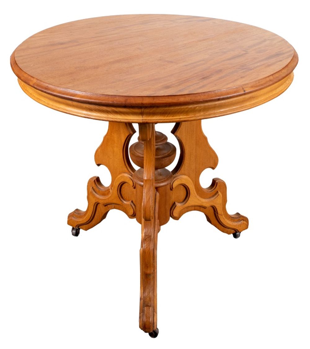 VICTORIAN STYLE ROUND CENTER TABLE 2bbcfe