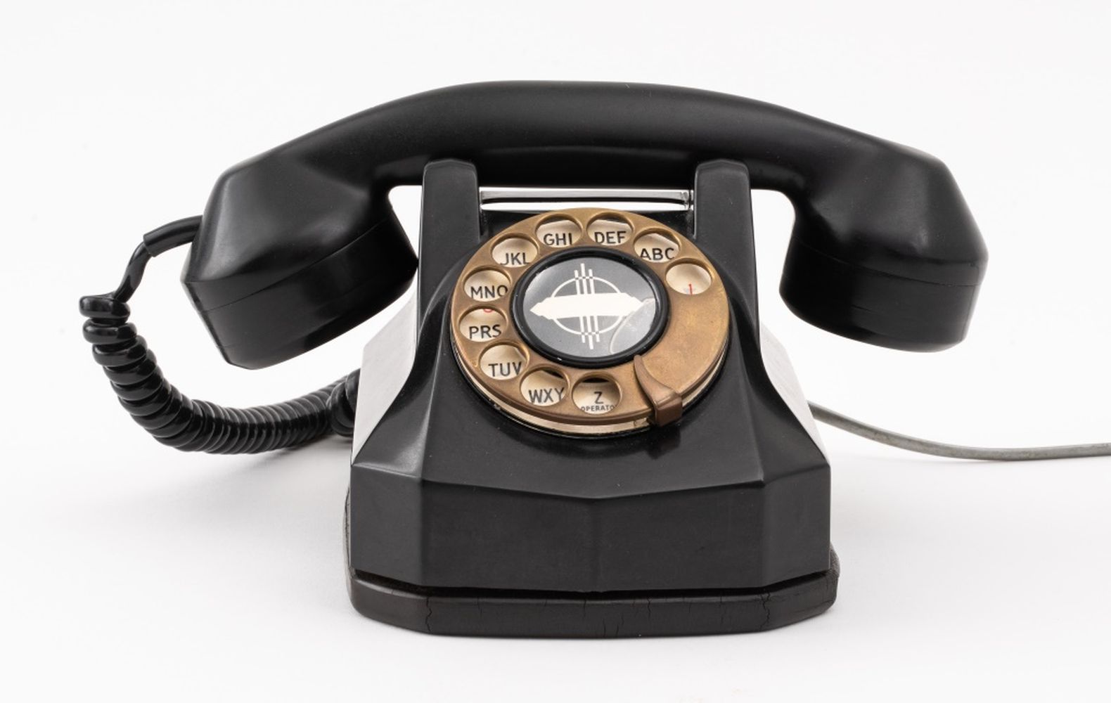 VINTAGE AMERICAN BAKELITE ROTARY PHONE