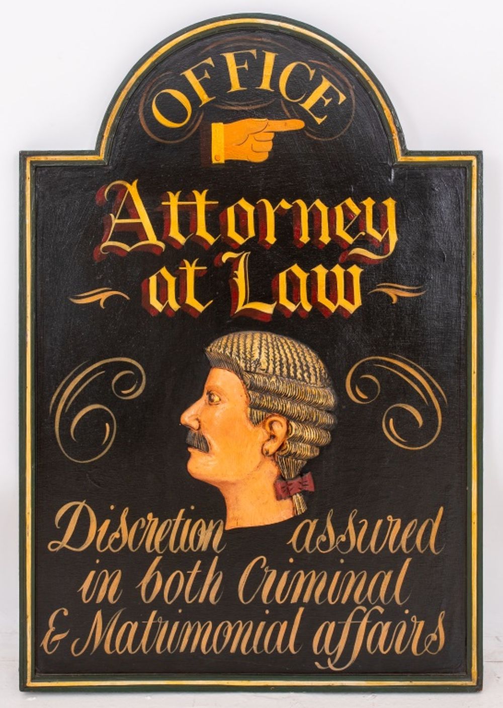ADVERTISING ATTORNEY AT LAW PAINTED 2bbe9f