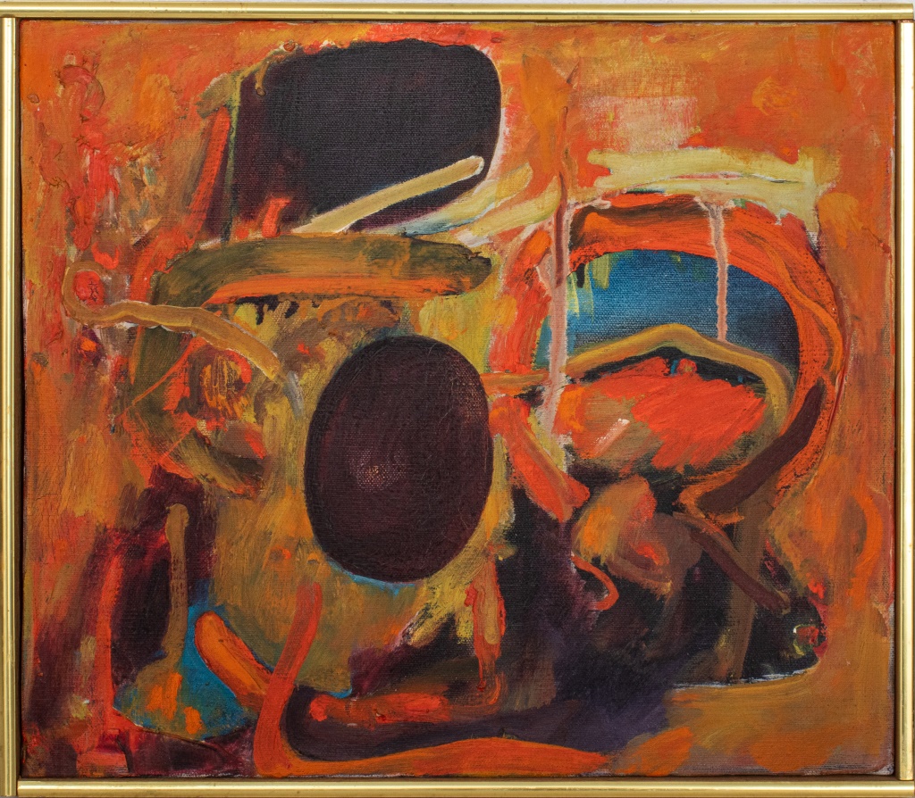 WILLIAM SCHARF ABSTRACTION OIL