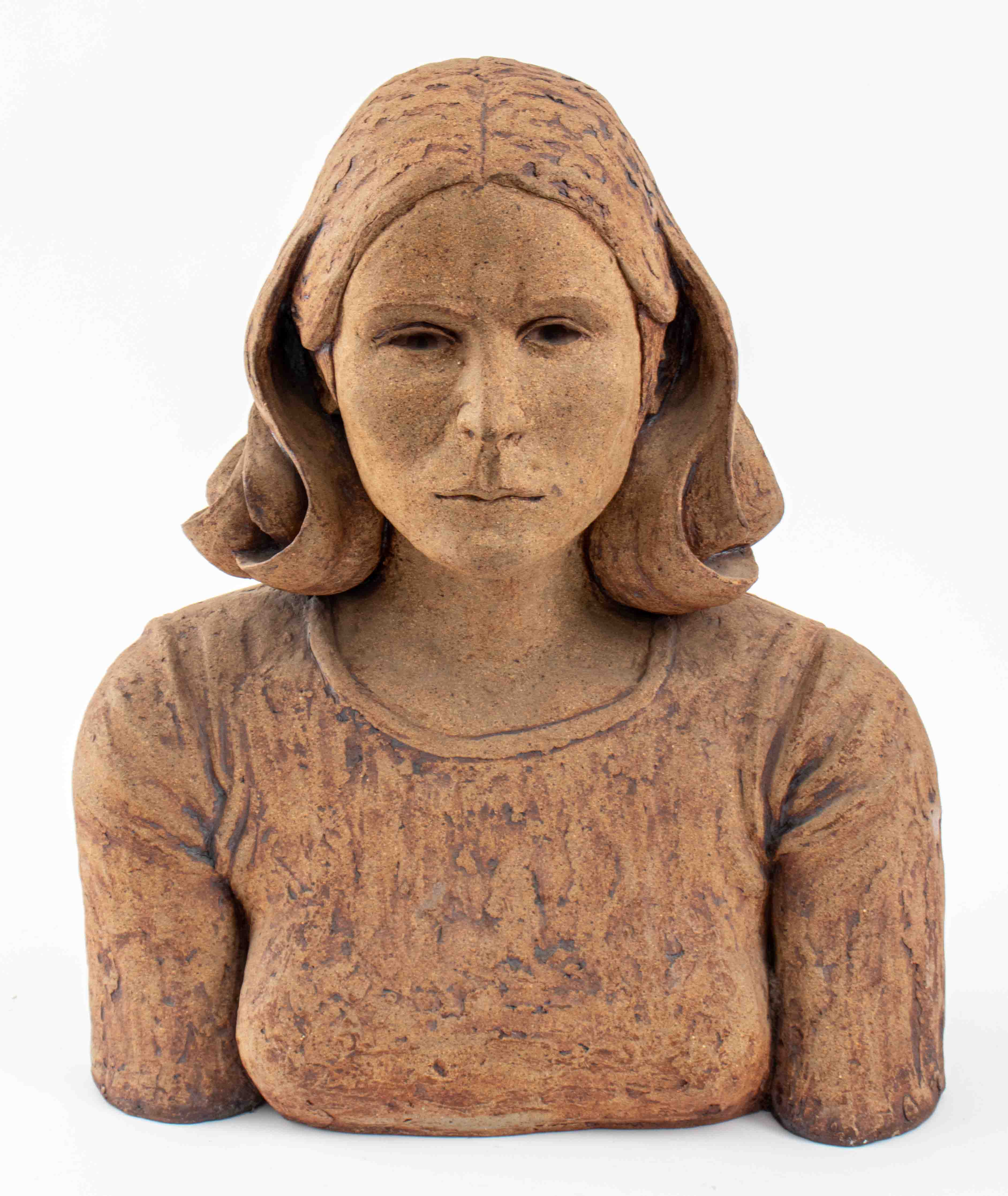 LOUIS MENDEZ CERAMIC WOMAN PORTRAIT 2bc102