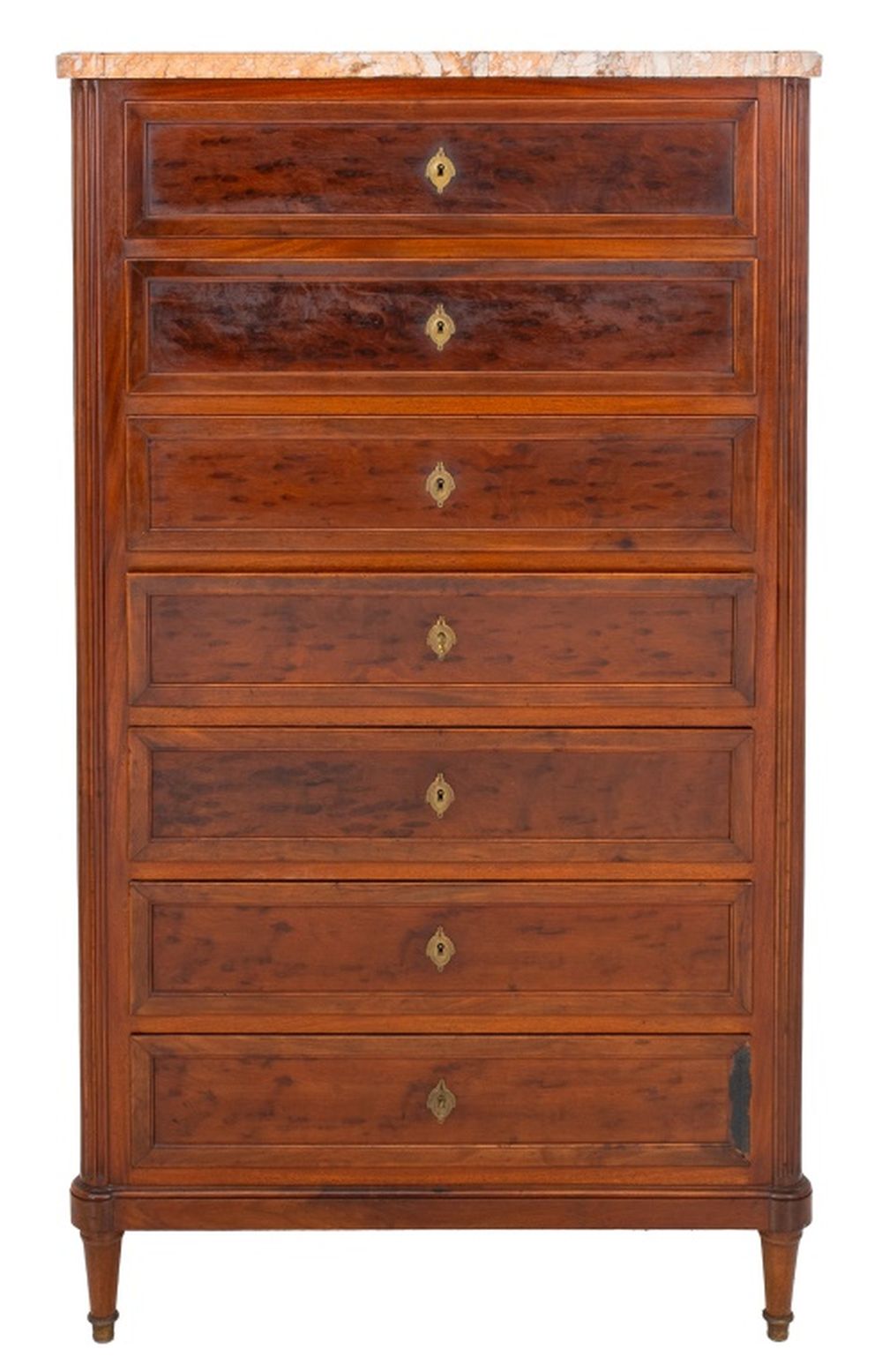 DIRECTOIRE STYLE MARBLE-TOPPED