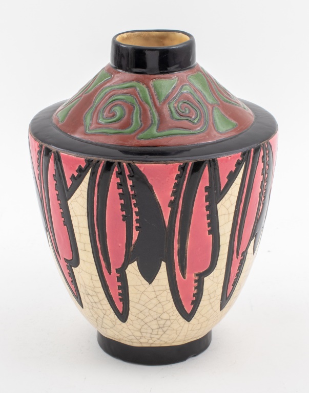 MARCEL RENSON FRENCH ART DECO CERAMIC