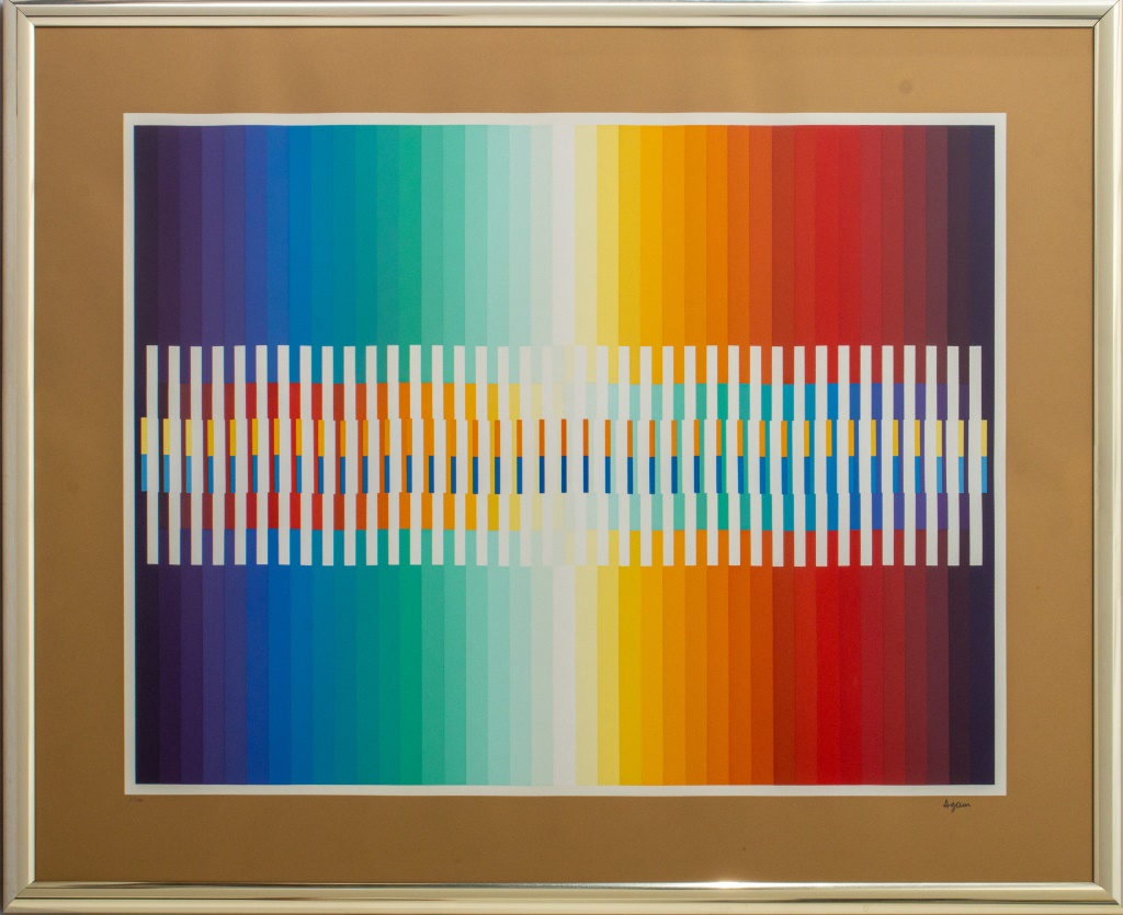 YAACOV AGAM "INTEGRATED RAINBOW"