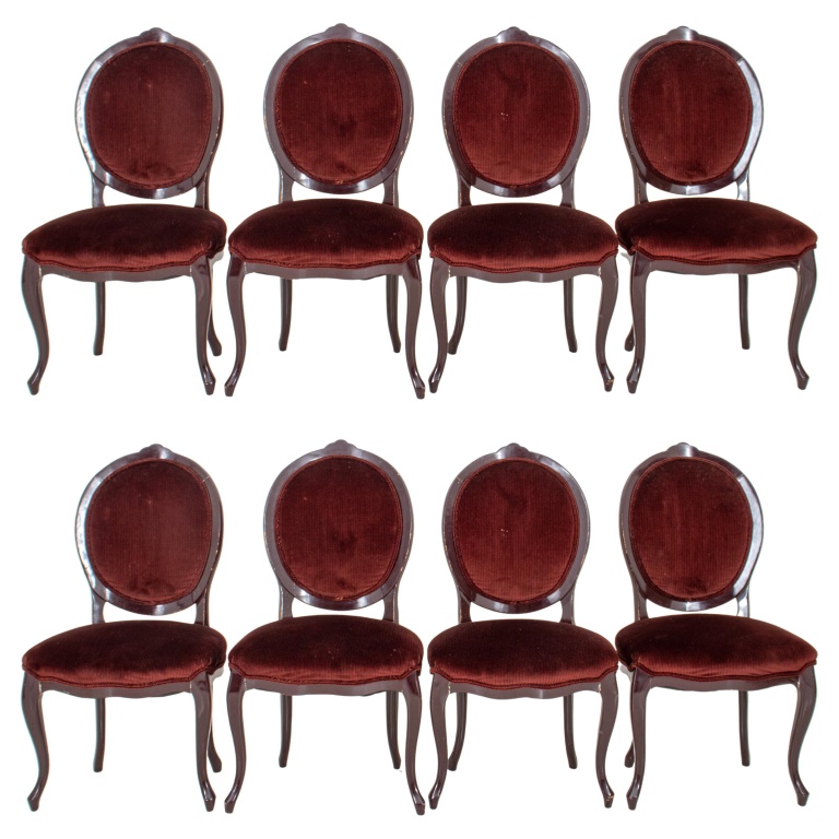 LOUIS XV STYLE AUBERGINE LACQUER 2bc28b