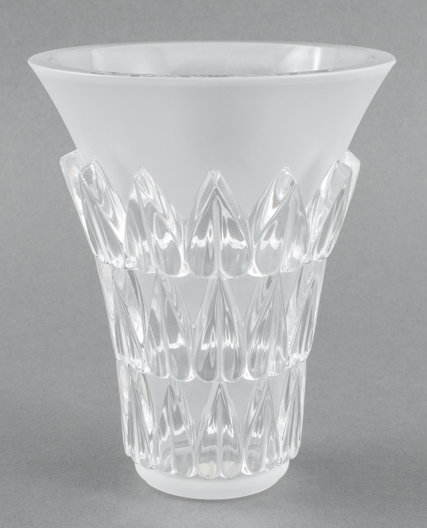 LALIQUE FEUILLES CRYSTAL GLASS 2bc29b
