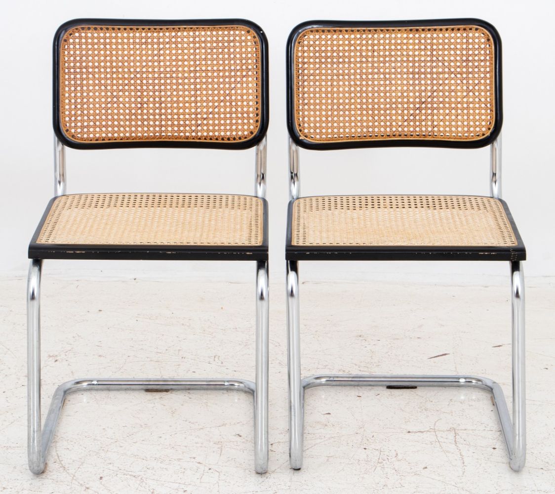 MARCEL BREUER DESIGNED CESCA CHAIRS  2bc2fd