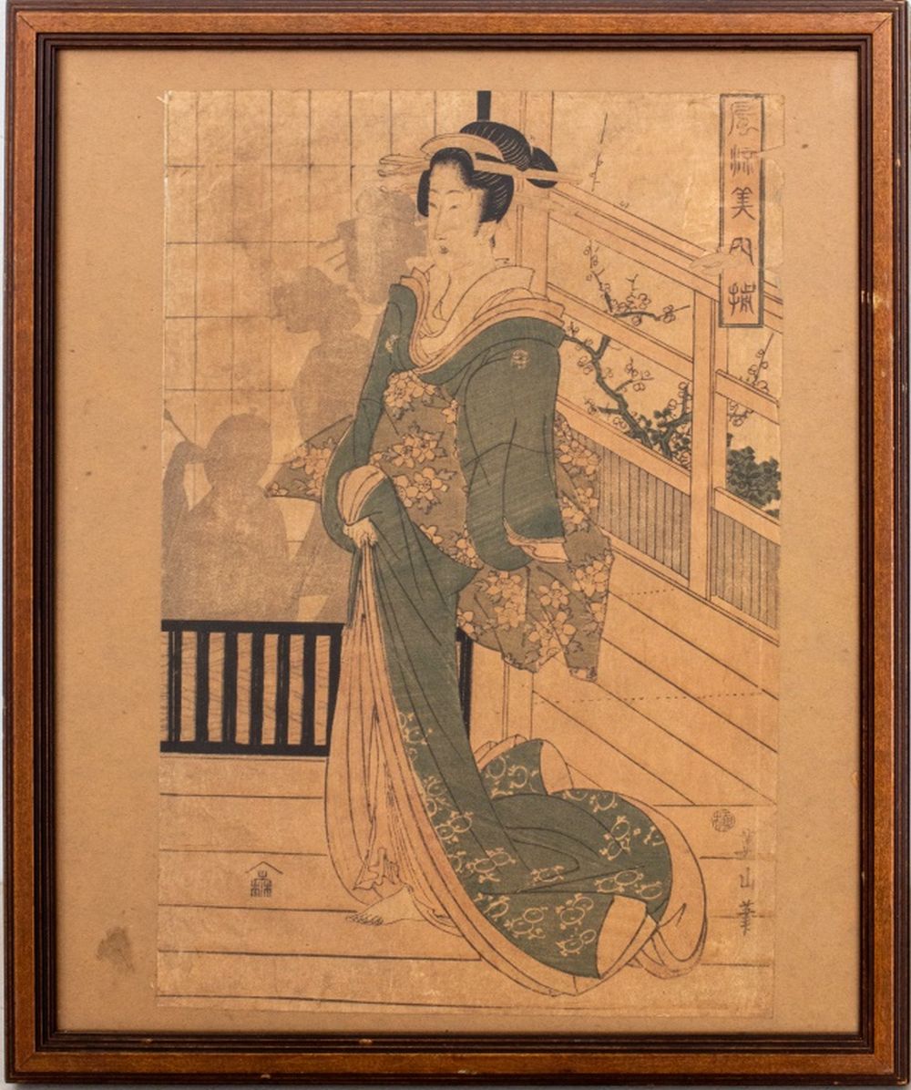 KIKUGAWA EIZAN (1787-1867) UKIYO-E