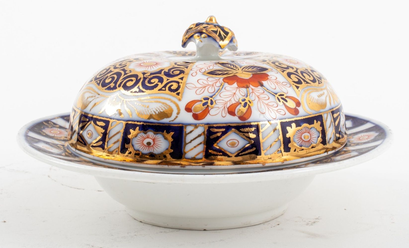 CONTINENTAL OLD IMARI COVERED BUTTER 2bc355