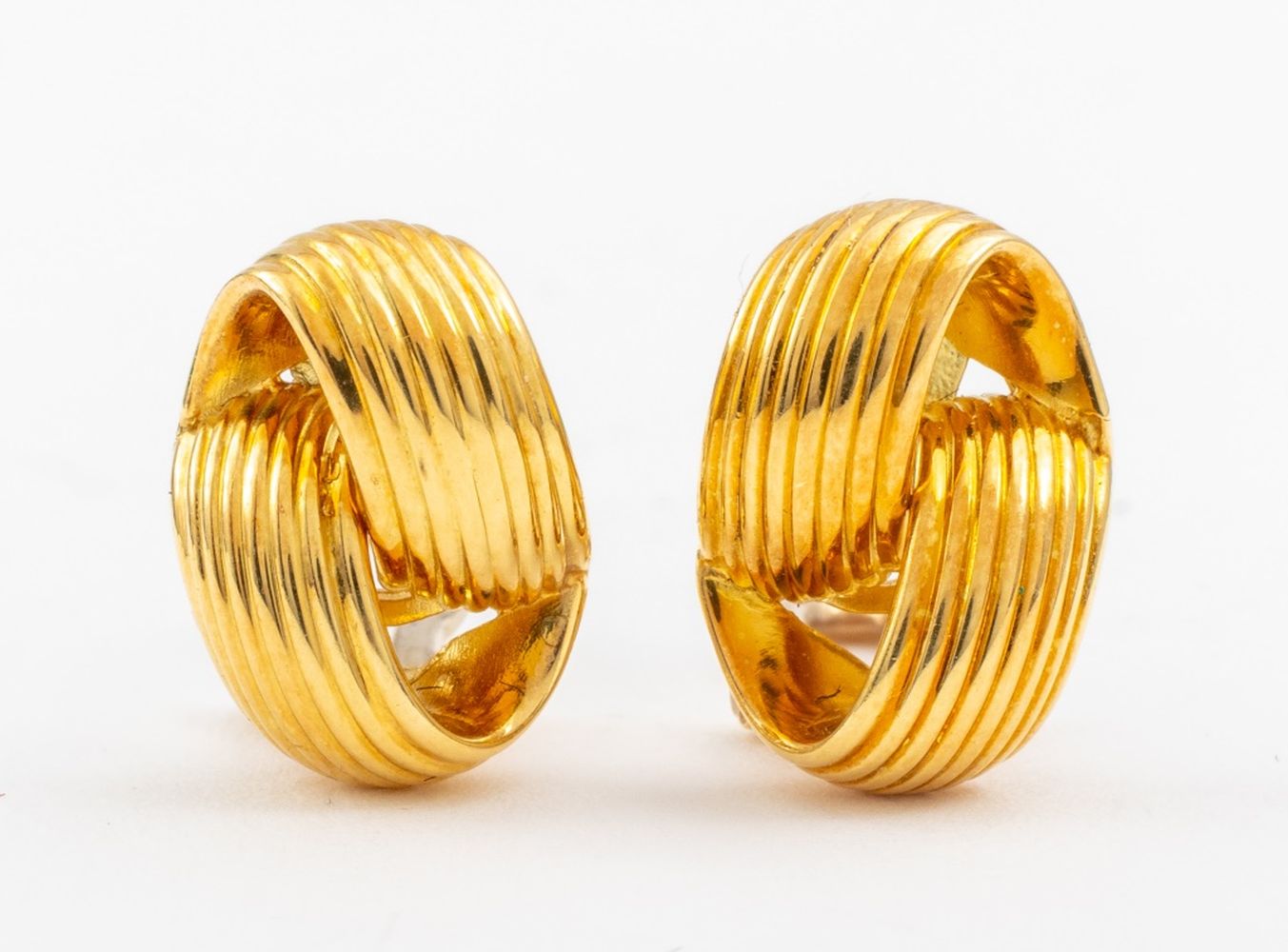 ITALIAN 18K YELLOW GOLD TWISTED