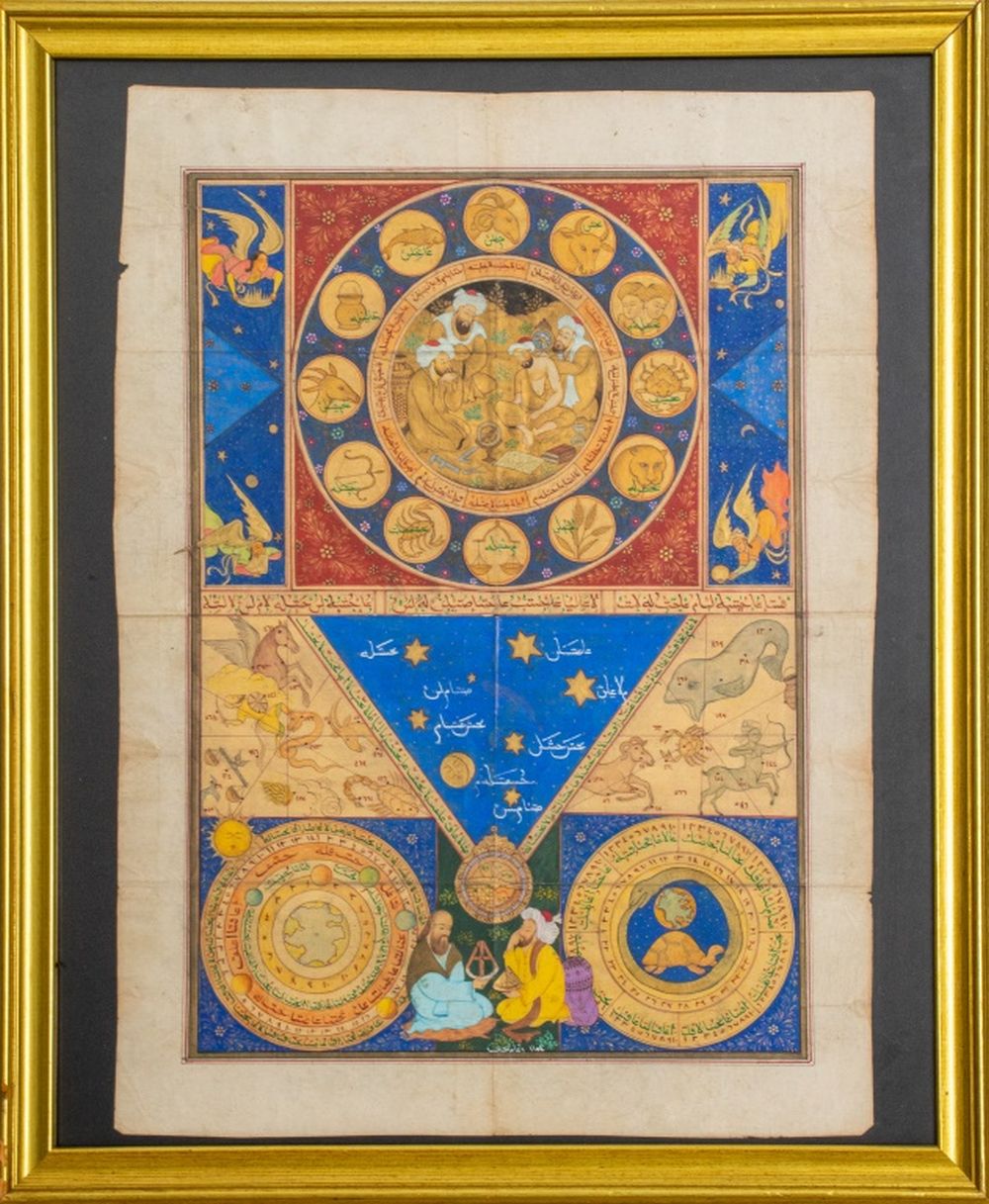 PERSIAN ZODIAC SYMBOLS ILLUMINATED 2bc524