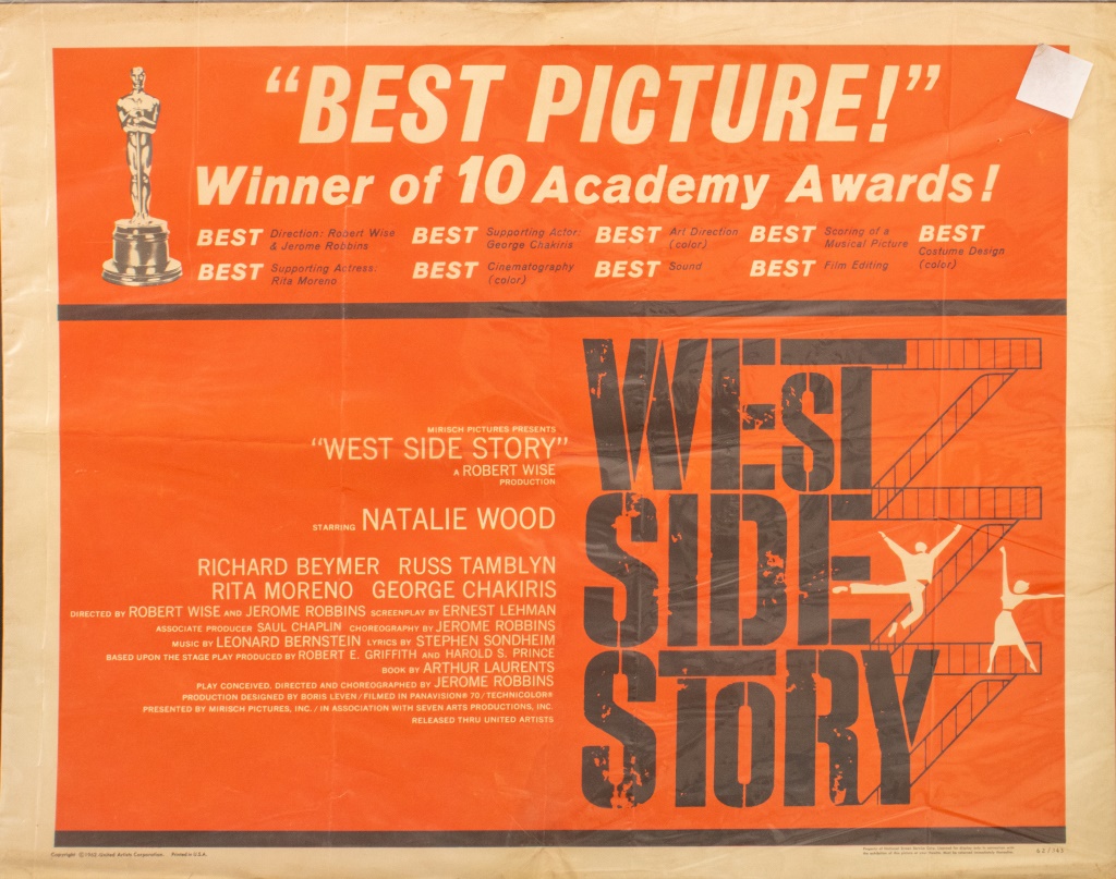 VINTAGE UA WEST SIDE STORY MOVIE 2bc580