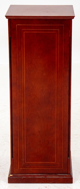 MAHOGANY TWO SIDED LETTER CABINET Mahogany