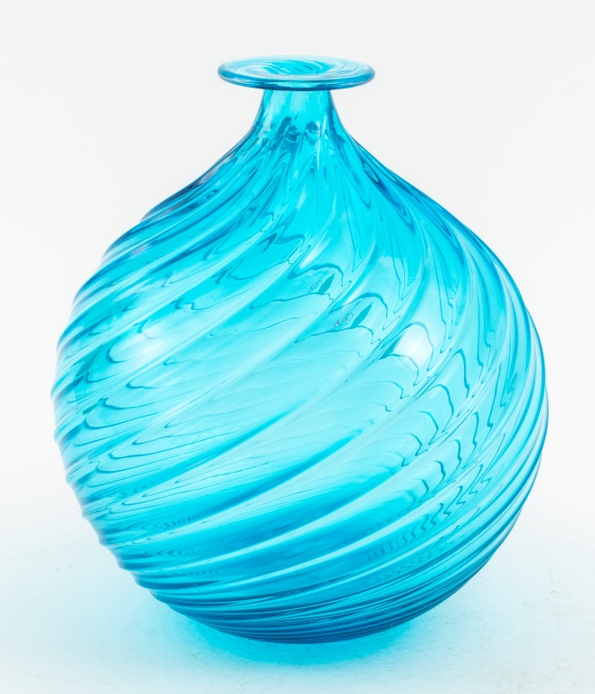 MURANO CENEDESE TURQUOISE GLASS 2bc619