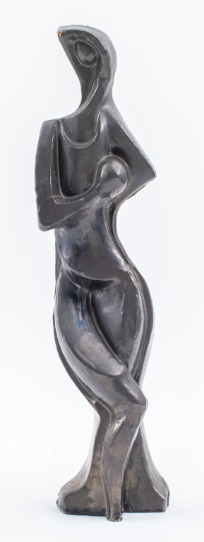 MODERNIST ABSTRACT FORM GLAZED